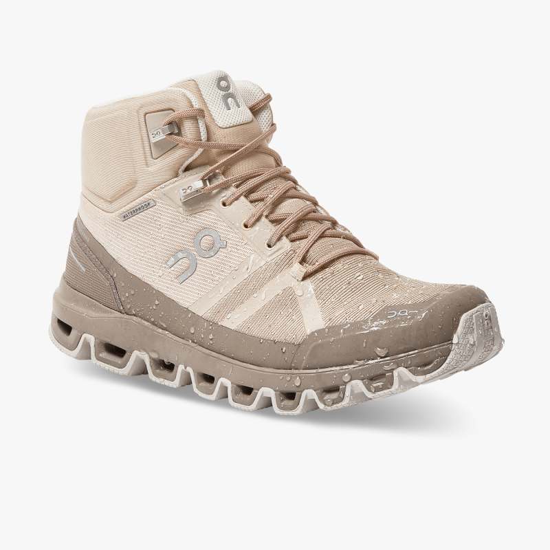 On Running Cloud Shoes Women's Cloudrock Waterproof-Desert | Cla - Click Image to Close