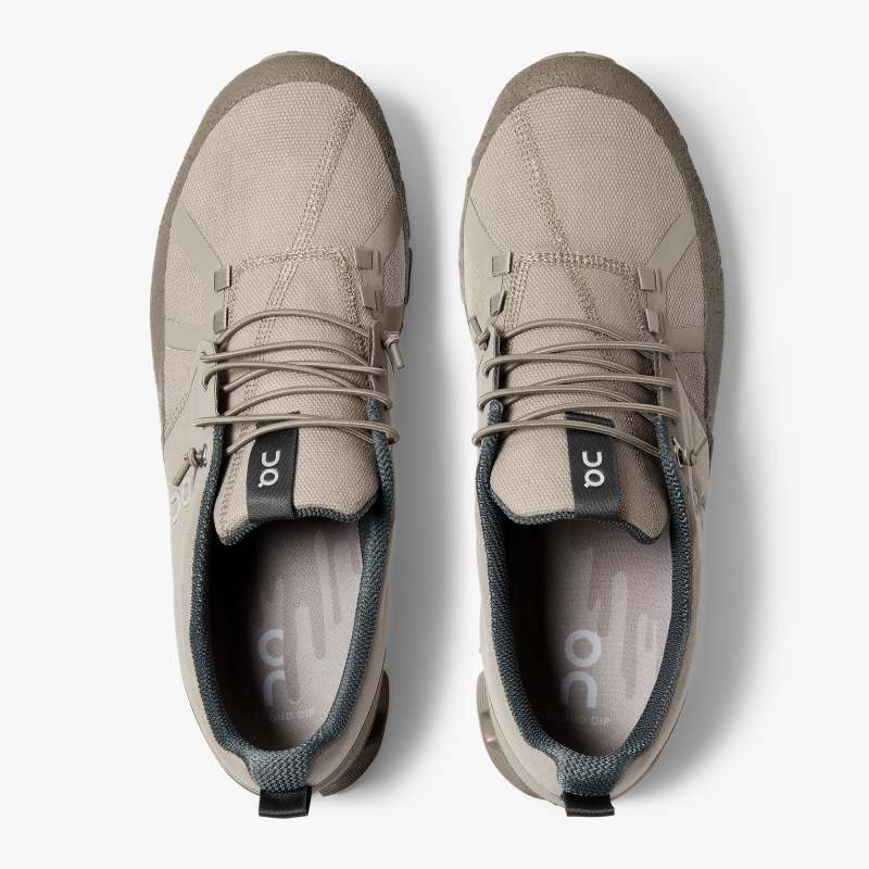 On Running Cloud Shoes Men's Cloud Dip-Desert | Clay - Click Image to Close