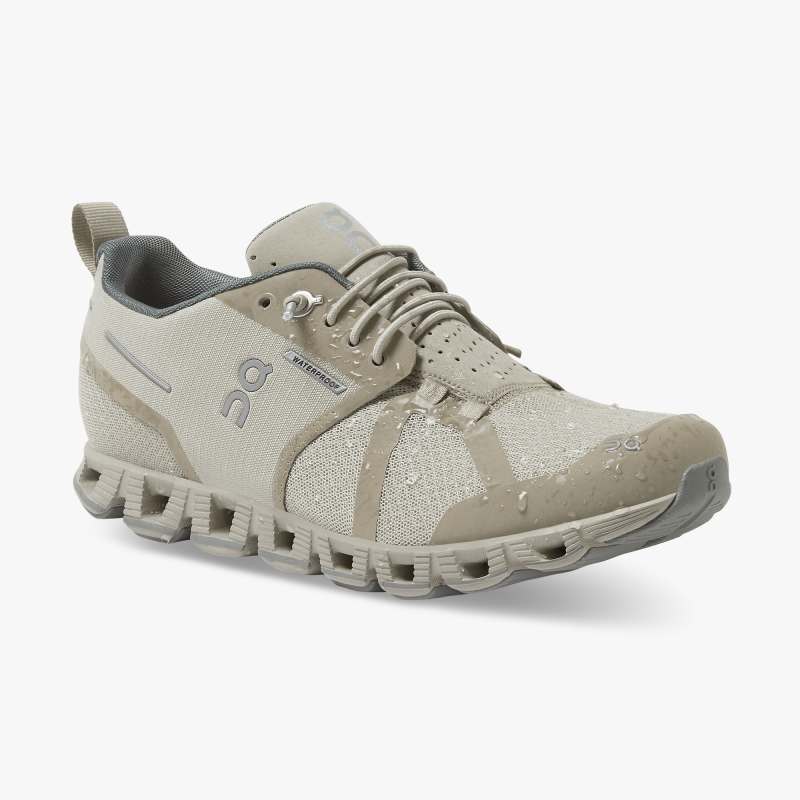 On Running Cloud Shoes Women's Cloud Waterproof-Desert | Lunar - Click Image to Close