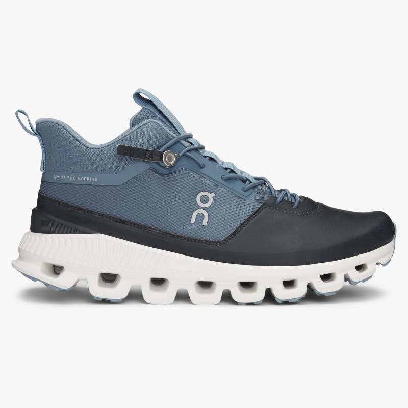 On Running Cloud Shoes Women's Cloud Hi-Dust | Navy - Click Image to Close