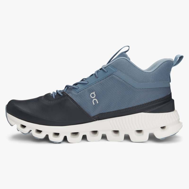 On Running Cloud Shoes Women's Cloud Hi-Dust | Navy