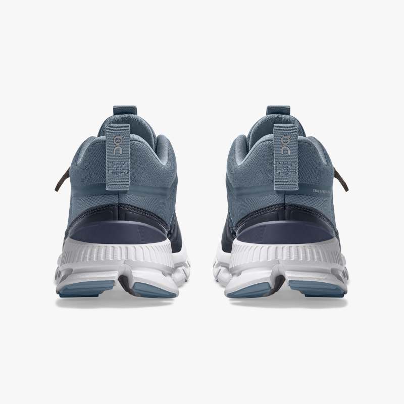 On Running Cloud Shoes Women's Cloud Hi Waterproof-Dust | Navy