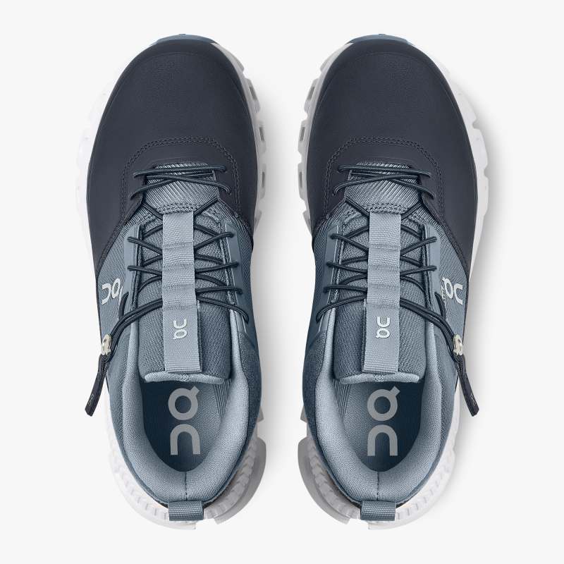 On Running Cloud Shoes Women's Cloud Hi Waterproof-Dust | Navy