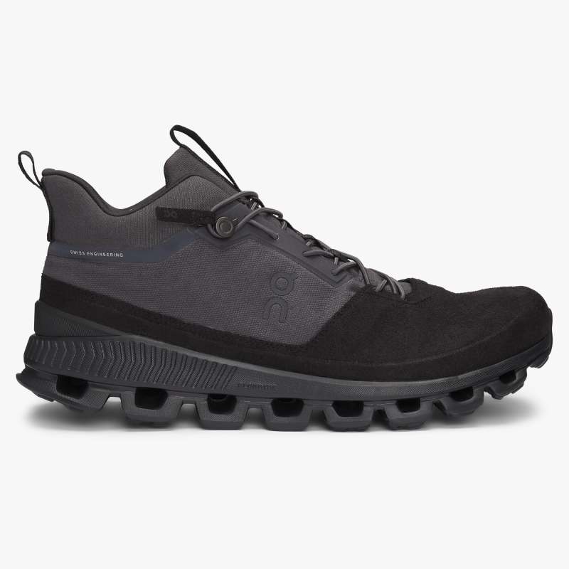 On Running Cloud Shoes Men's Cloud Hi-Eclipse | Black