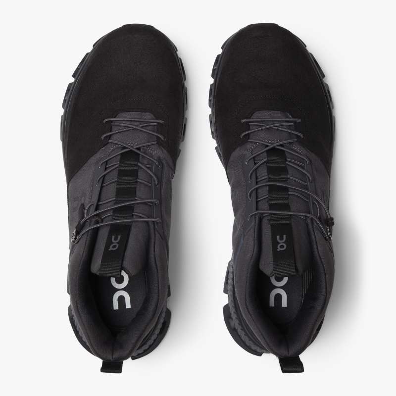 On Running Cloud Shoes Men's Cloud Hi-Eclipse | Black