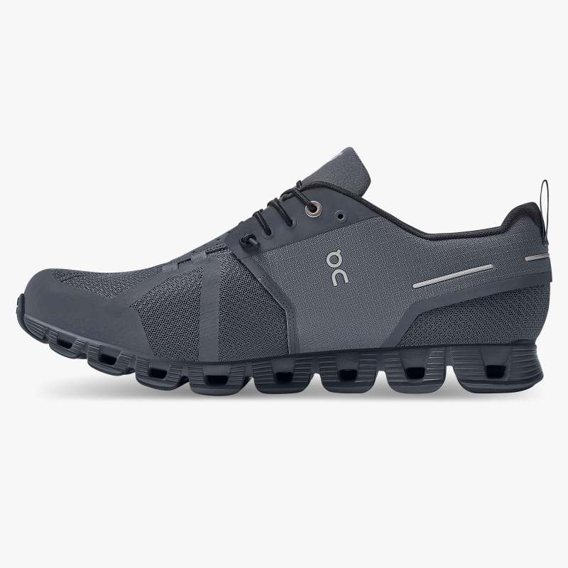 On Running Cloud Shoes Men's Cloud Waterproof-Eclipse | Rock