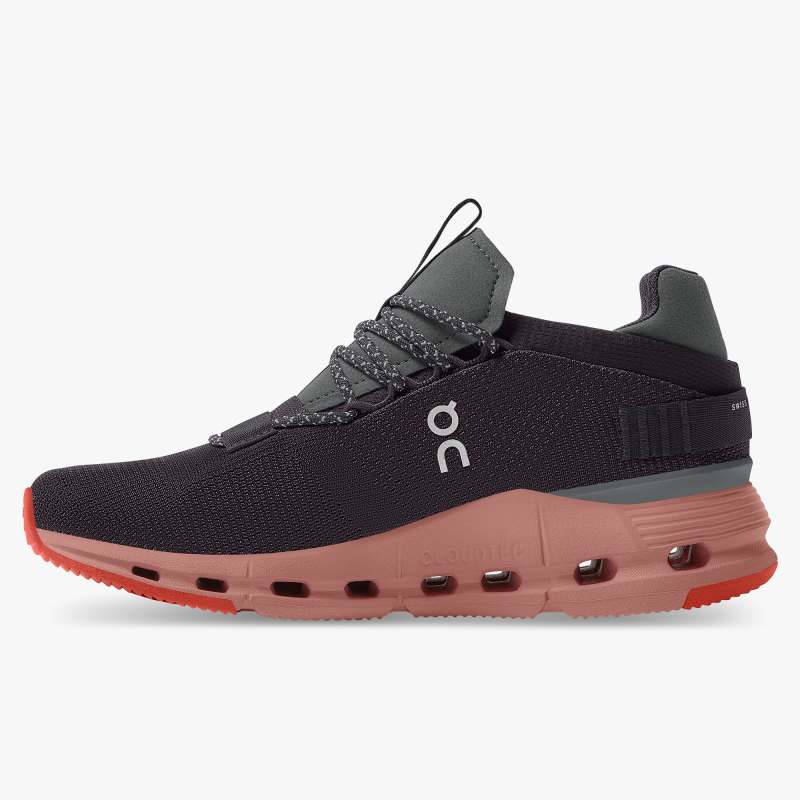 On Running Cloud Shoes Men's Cloudnova-Eclipse | Rose