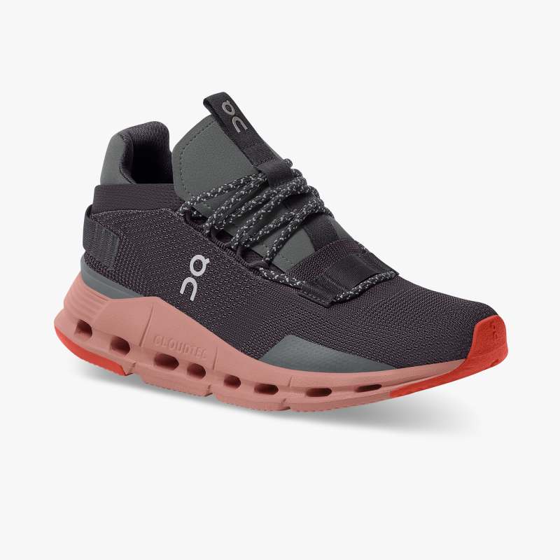 On Running Cloud Shoes Men's Cloudnova-Eclipse | Rose - Click Image to Close