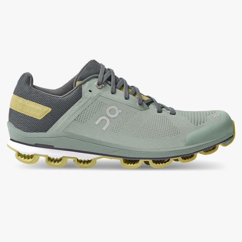 On Running Cloud Shoes Men's Cloudsurfer 6-Eucalyptus | Citron