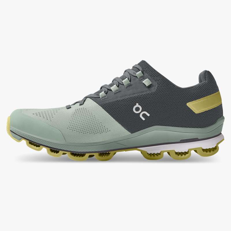 On Running Cloud Shoes Men's Cloudsurfer 6-Eucalyptus | Citron