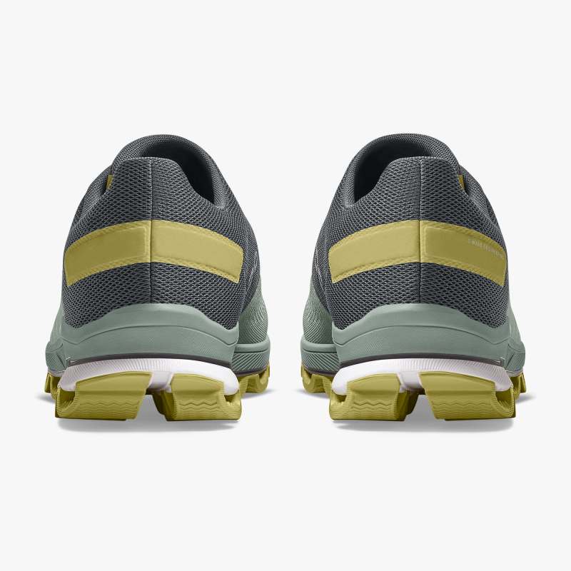 On Running Cloud Shoes Men's Cloudsurfer 6-Eucalyptus | Citron - Click Image to Close