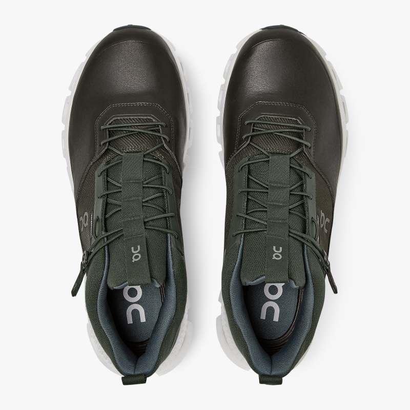 On Running Cloud Shoes Men's Cloud Hi Waterproof-Fir | Umber - Click Image to Close
