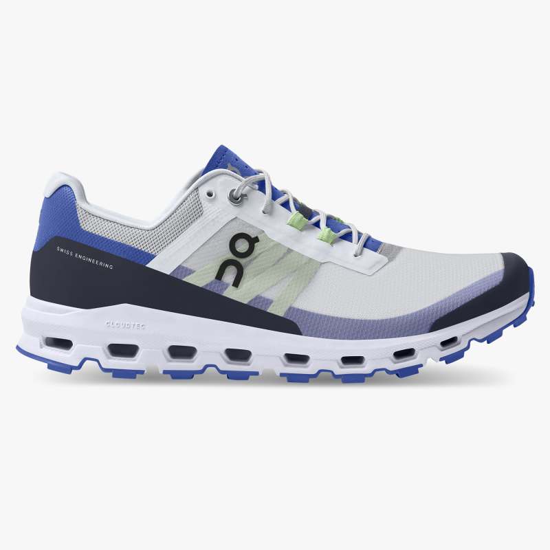 On Running Cloud Shoes Men's Cloudvista-Frost | Ink - Click Image to Close