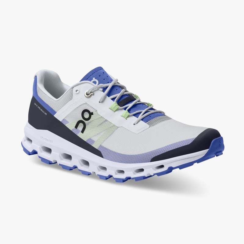 On Running Cloud Shoes Men's Cloudvista-Frost | Ink - Click Image to Close
