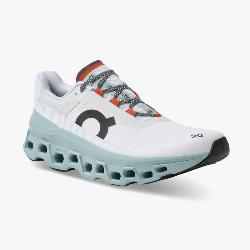 On Running Cloud Shoes Men's Cloudmonster-Frost | Surf