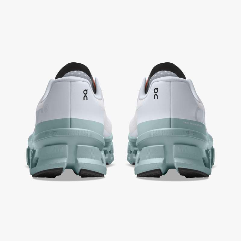 On Running Cloud Shoes Men's Cloudmonster-Frost | Surf - Click Image to Close