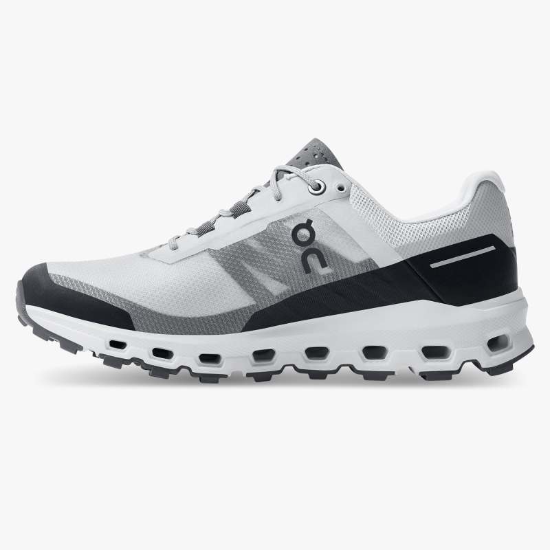 On Running Cloud Shoes Women's Cloudvista-Glacier | Black - Click Image to Close