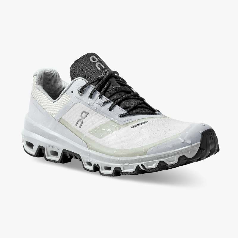 On Running Cloud Shoes Men's Cloudventure Waterproof-Glacier | B