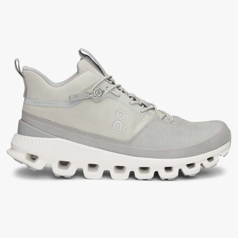 On Running Cloud Shoes Women's Cloud Hi-Glacier | Grey - Click Image to Close