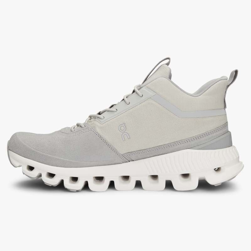 On Running Cloud Shoes Women's Cloud Hi-Glacier | Grey