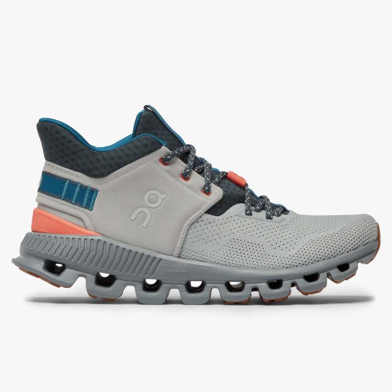 On Running Cloud Shoes Women's Cloud Hi Edge-Glacier | Shadow