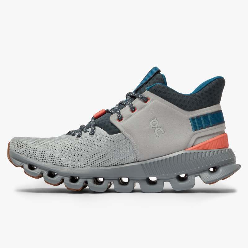 On Running Cloud Shoes Women's Cloud Hi Edge-Glacier | Shadow