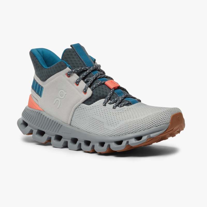 On Running Cloud Shoes Women's Cloud Hi Edge-Glacier | Shadow