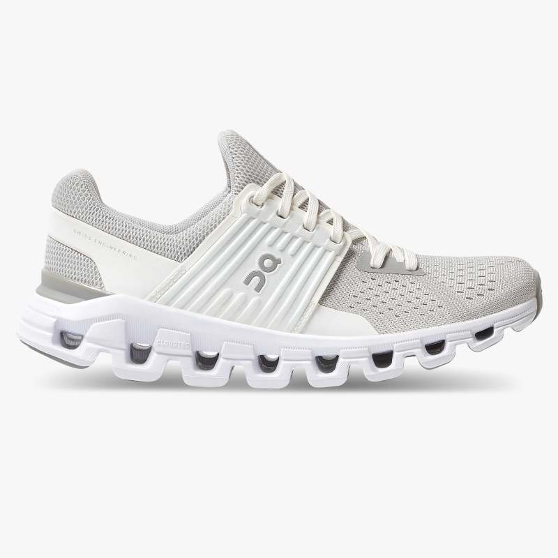 On Running Cloud Shoes Women's Cloudswift-Glacier | White - Click Image to Close