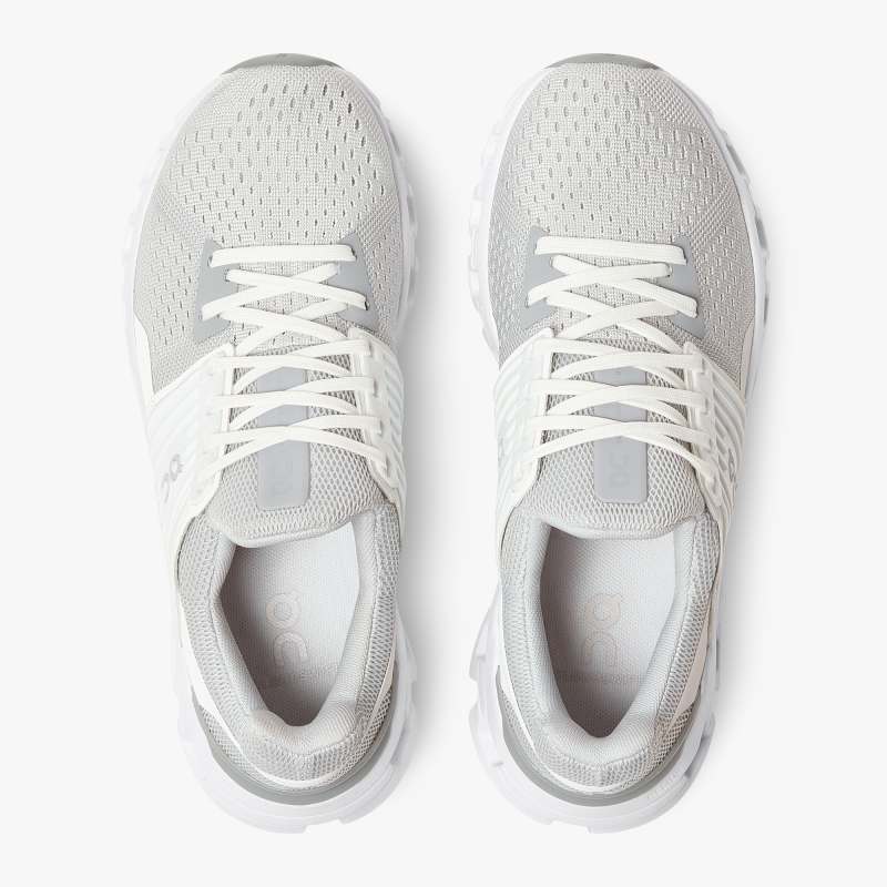 On Running Cloud Shoes Women's Cloudswift-Glacier | White