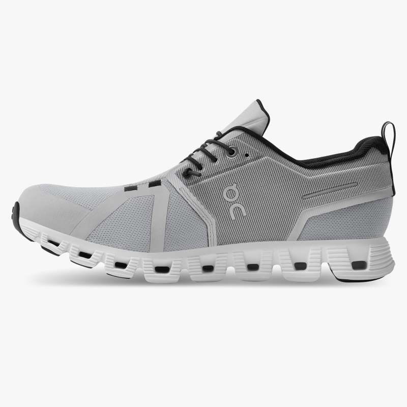 On Running Cloud Shoes Women's Cloud 5 Waterproof-Glacier | Whit