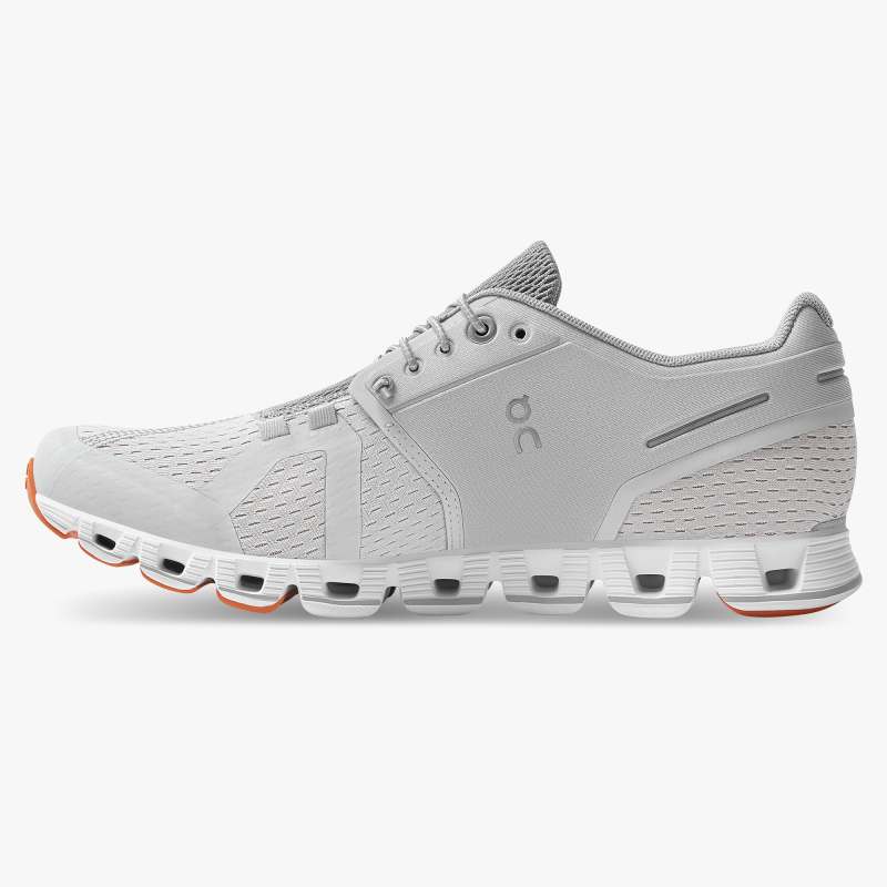 On Running Cloud Shoes Women's Cloud-Glacier | White