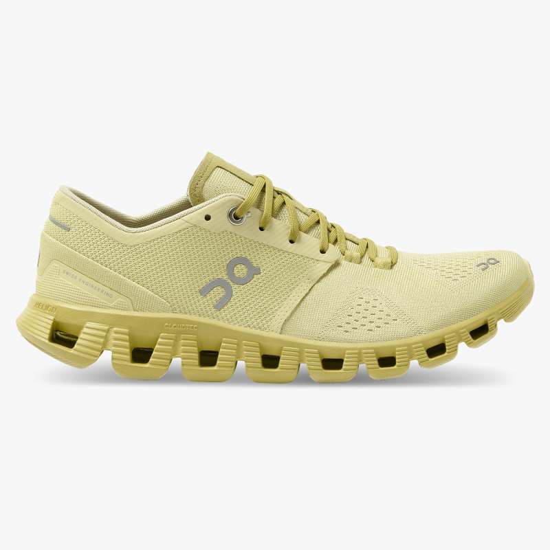 On Running Cloud Shoes Women's Cloud X-Glade | Citron