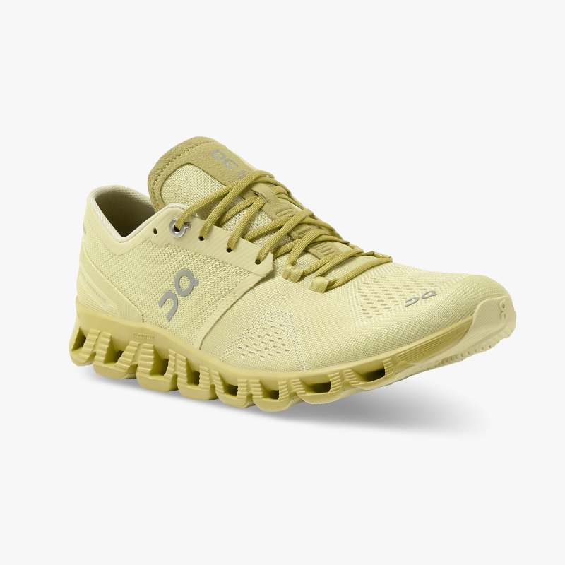 On Running Cloud Shoes Women's Cloud X-Glade | Citron - Click Image to Close