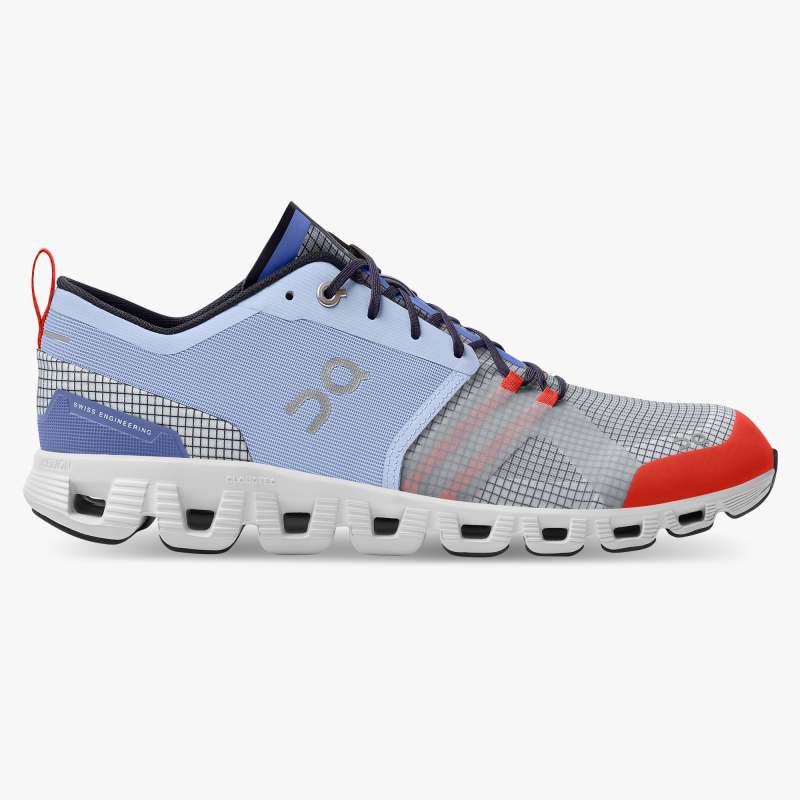 On Running Cloud Shoes Men's Cloud X Shift-Heather | Glacier