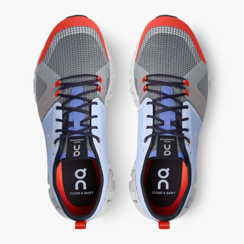 On Running Cloud Shoes Men's Cloud X Shift-Heather | Glacier