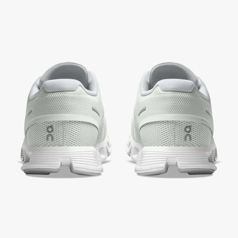 On Running Cloud Shoes Women's Cloud 5-Ice | White - Click Image to Close