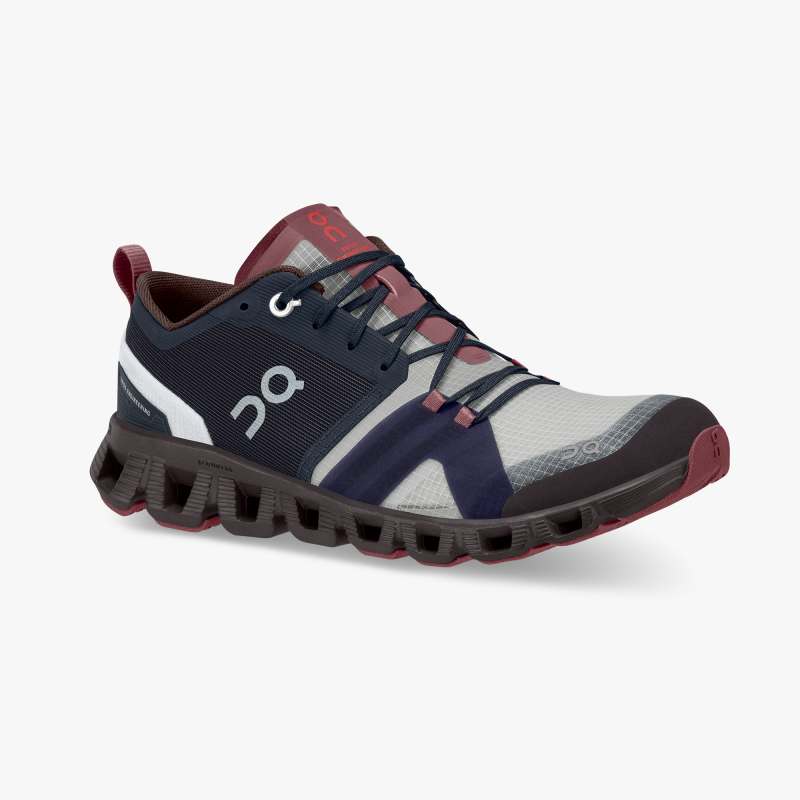 On Running Cloud Shoes Women's Cloud X Shift-Ink | Cherry - Click Image to Close