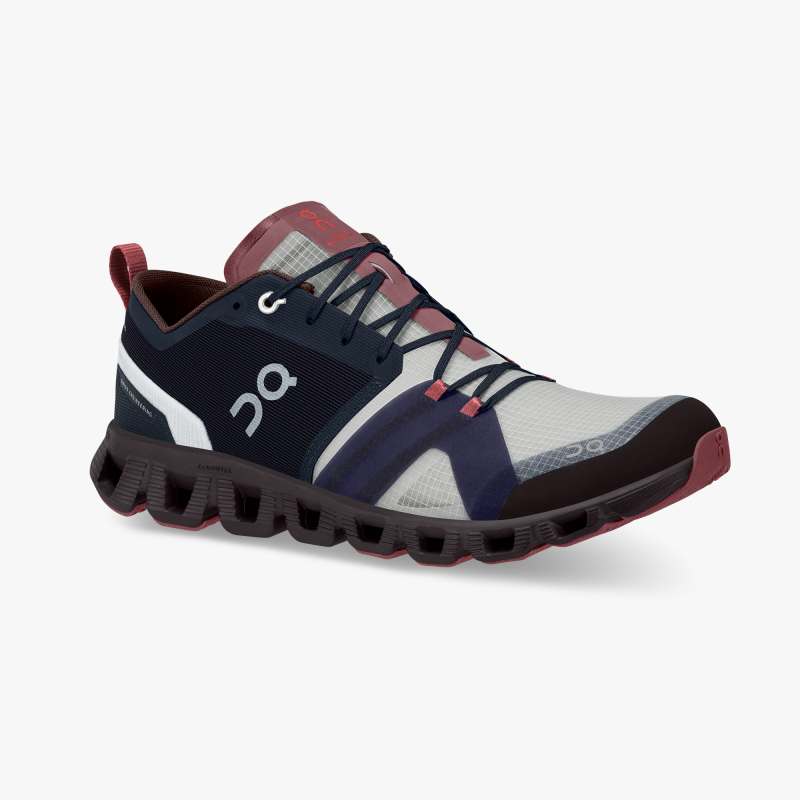 On Running Cloud Shoes Men's Cloud X Shift-Ink | Cherry - Click Image to Close