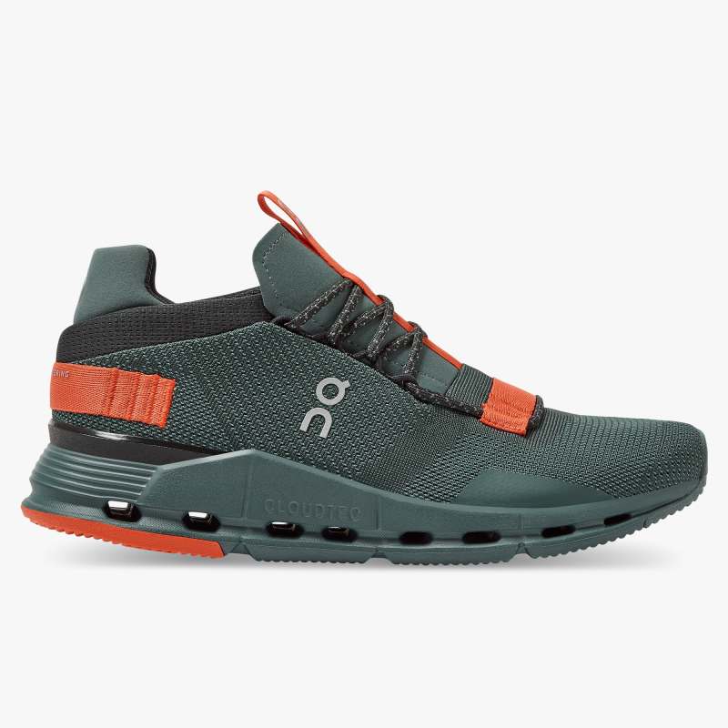 On Running Cloud Shoes Women's Cloudnova-Juniper | Orange