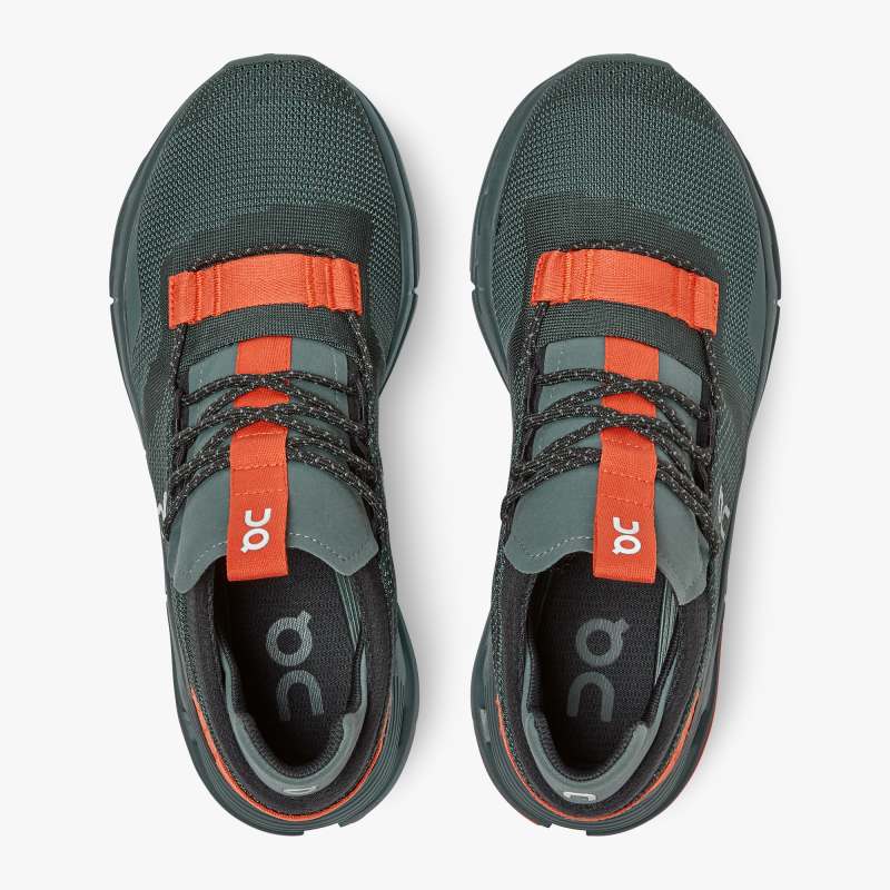 On Running Cloud Shoes Men's Cloudnova-Juniper | Orange