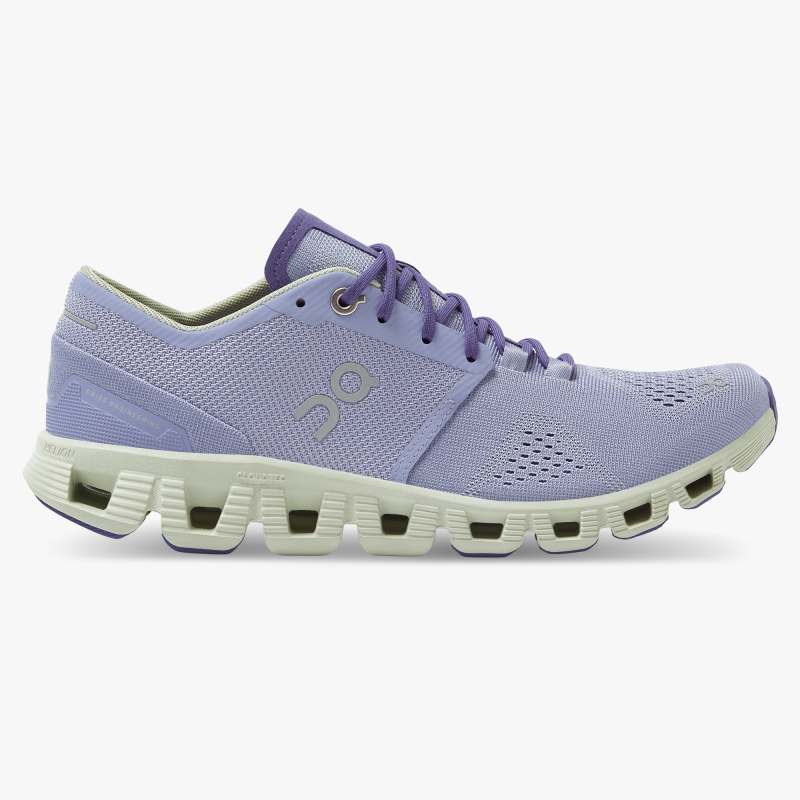 On Running Cloud Shoes Women's Cloud X-Lavender | Ice