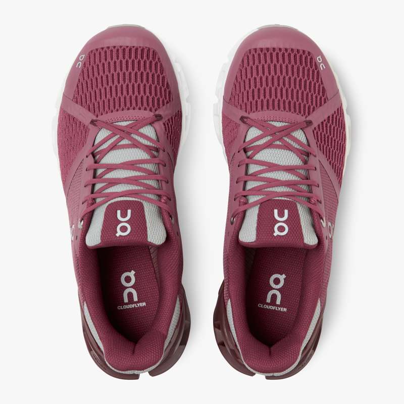 On Running Cloud Shoes Women's Cloudflyer-Magenta | Mulberry - Click Image to Close