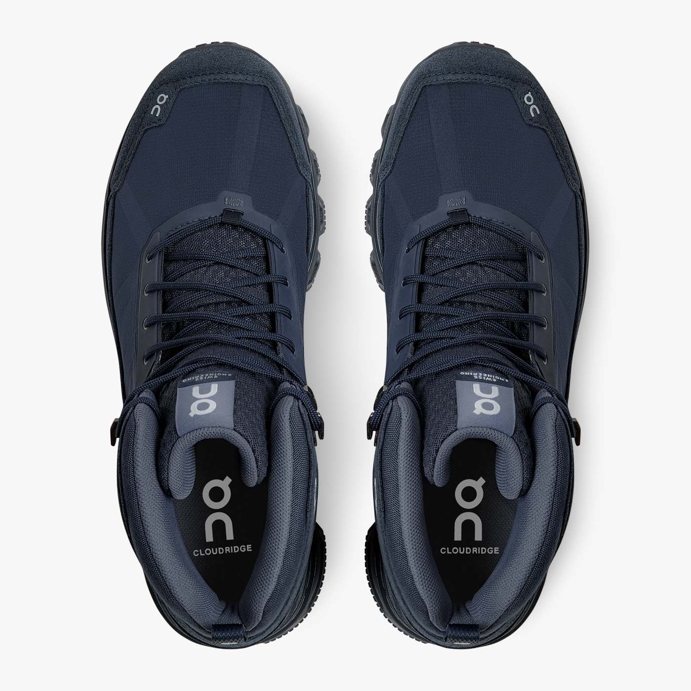 On Running Cloud Shoes Men's Cloudridge-Midnight | Navy - Click Image to Close