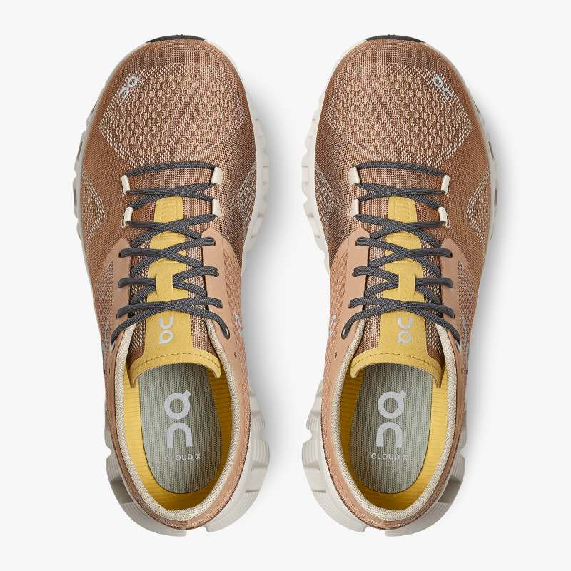 On Running Cloud Shoes Women's Cloud X-Mocha | Sand