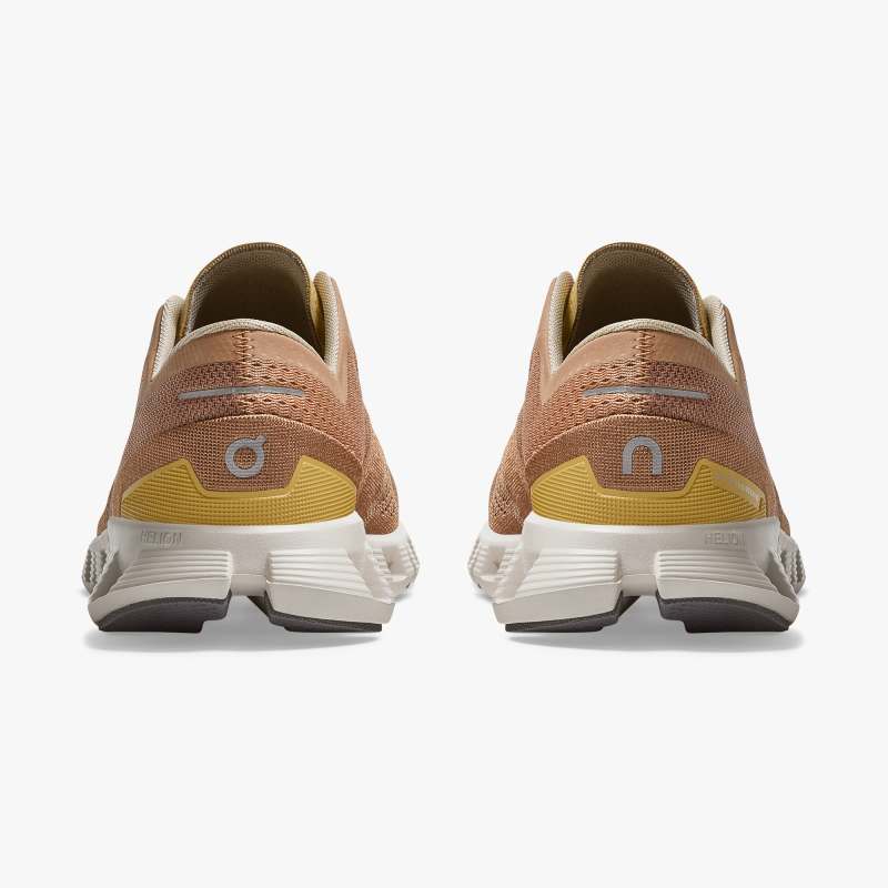 On Running Cloud Shoes Men's Cloud X-Mocha | Sand - Click Image to Close