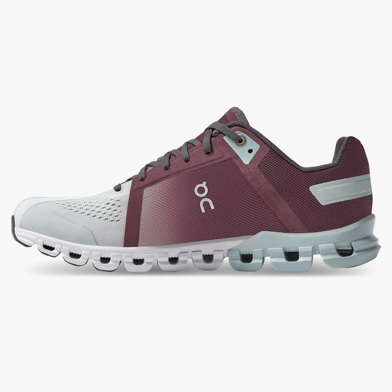 On Running Cloud Shoes Men's Cloudflow-Mulberry | Mineral - Click Image to Close