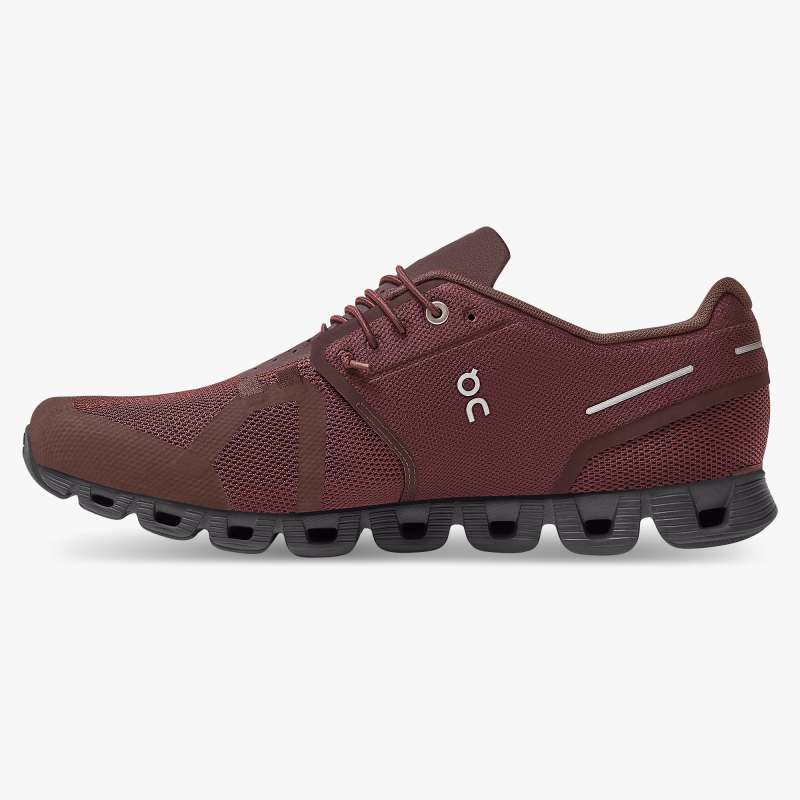On Running Cloud Shoes Men's Cloud Monochrome-Mulberry [Cloudmulberry ...