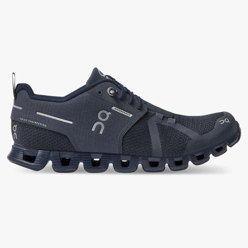 On Running Cloud Shoes Women's Cloud Waterproof-Navy - Click Image to Close