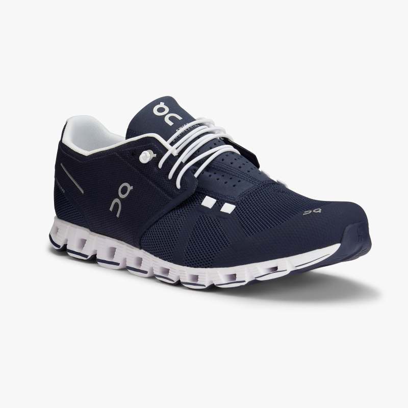 On Running Cloud Shoes Men's Cloud-Navy | White