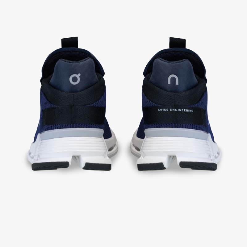 On Running Cloud Shoes Men's Cloudnova-Navy | White